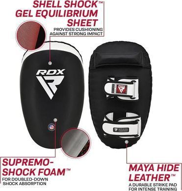 Пад для боксу RDX ARM PAD KING чорний, білий One Size APR-T3W