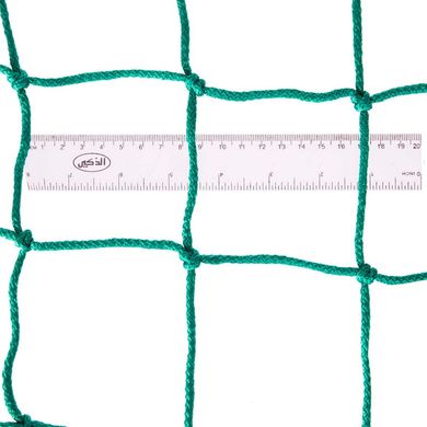 Сітка волейбольна 1x8,5 м. (шнур 3,5 мм, осередок 10*10 см), вузлова з тросом SO-0952 SO-0952