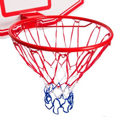 Щит баскетбольный с кольцом и сеткой S005 (90x60см) S005