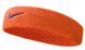 Пов'язка на голову Nike SWOOSH HEADBAND помаранчевий Уні OSFM 00000017527 фото 3