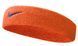 Повязка на голову Nike SWOOSH HEADBAND оранжевый Уни OSFM N.000.1544.804.OS фото 2