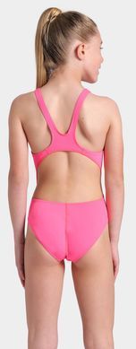 Купальник закритий для дівчат Arena TEAM SWIMSUIT SWIM PRO SOLID рожевий Діт 140 см 00000035237