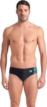 Плавки-сліпи для чоловіків Arena KIKKO V SWIM BRIEFS чорний, бірюзовий Чол 85 006750-508
