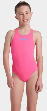Купальник закритий для дівчат Arena TEAM SWIMSUIT SWIM PRO SOLID рожевий Діт 140 см 00000035237