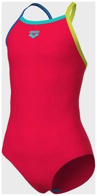 Купальник закритий для дівчат Arena SWIMSUIT LIGHT DROP SOLID червоний Діт 116 см 005919-936