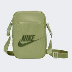 Сумка на плечо Nike NK HERITAGE CROSSBODY - MTLC M 4L хаки Уни 18x7,5x23 см 00000029688