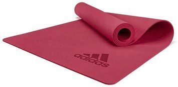 Коврик для йоги Adidas Premium Yoga Mat красный Уни 176 х 61 х 0,5 см ADYG-10300MR