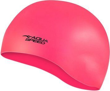 Шапка для плавання Aqua Speed MONO 6191 рожевий Уні OSFM 111-03