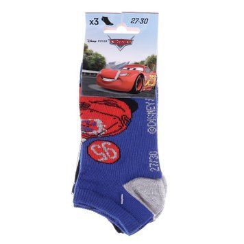 Шкарпетки CARS SOCKS 3P чорний, сірий, блакитний Діт 31-34 арт 83150679-1 83150679-1