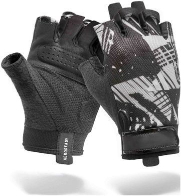 Рукавички для тренінгу Adidas Essential Training Gloves чорний, сірий Уні S ADGB-15001AB