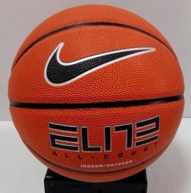 М'яч баскетбольний Nike ELITE ALL COURT 8P 2.0 DEFLATED brown size 6 N.100.4088.855.06