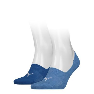 Шкарпетки Puma FOOTIE 2P UNISEX синій Уні 43-46 00000009542