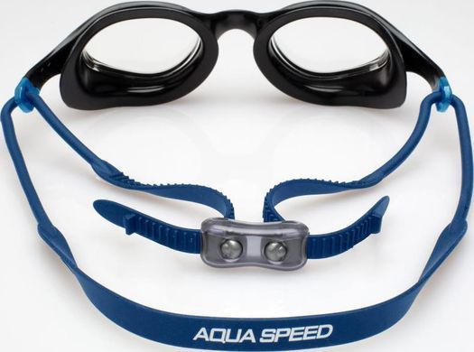 Окуляри для плавання Aqua Speed VORTEX VISION+CASE 62301 чорний, синій One Size 230-17