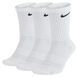 Носки Nike U NK EVERYDAY CUSH CREW 3PR белый Уни 34-38 SX7664-100 фото 1