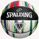 М'яч баскетбольний Spalding Marble Ball чорний, білий, червоний Уні 7 00000023021 фото 1