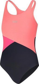 Купальник для дівчат Aqua Speed Swimsuit POLA 62973 лососевий, чорний  541-336