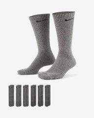 Шкарпетки Nike U NK ED PLS CSH CRW 6PR - 132 сірий Чол 38-42 00000027080