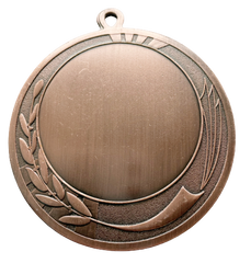 Медаль орнамент колоски, жетон d 50мм бронза d 70мм арт М-702-03 00000017140