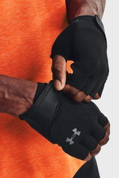Рукавички Under Armour для тренінгу M's Training Gloves чорний Чол MD 1369826-001