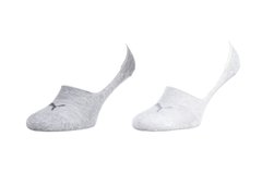 Шкарпетки Puma FOOTIE 2P UNISEX світло - сірий Уні 39-42 00000009543