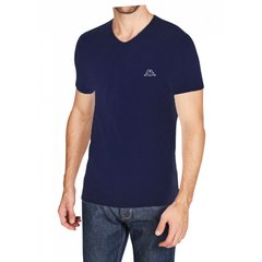 Футболка Kappa T-shirt Mezza Manica Scollo V темно-синій Чол XL 00000013637