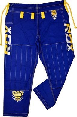 Костюм для бразильского джиу-джитса RDX BRAZILIAN JIU-JITSU SUIT синий A3 BJJ-S3U