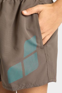 Шорти для плавання Arena BEACH SHORT LOGO R темно-оливковий Діт 128см 006446-681