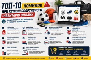 ТОП-10 помилок при купівлі спортивного інвентарю онлайн