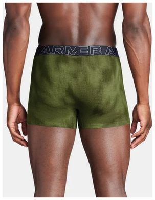 Труси UA PERFORMANCE COTTON - PRINT 3 IN 3PK зелений, сірий, чорний Чол L 1383892-391