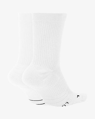 Шкарпетки Nike U NK MLTPLIER CRW 2PR білий Уні 38-42 00000021260