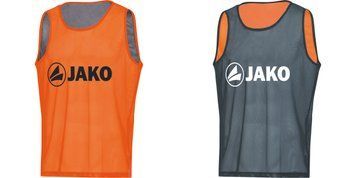 Манішка двостороння дитяча Jako Reverse помаранчевий-сірий Діт 50х40см 2618-19