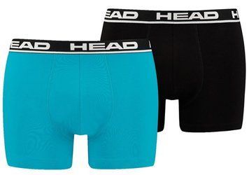 Труси-боксери Head BASIC BOXER 2P блакитний, чорний Чол  701202741-021