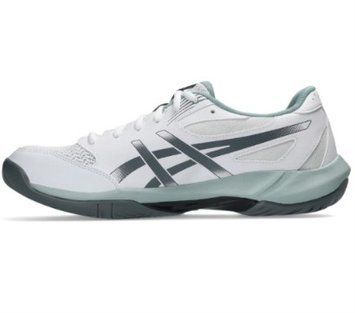 Кроссовки сквоша мужские. Asics Gel-Rocket 12 White/Steel Grey 10 1071A116-105