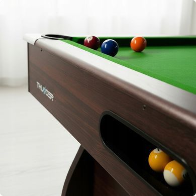 Бильярдный стол THUNDER BOLD-BROWN 9FT, 274 х 142 х 81 см BOLD-BROWN-9FT
