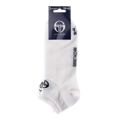 Шкарпетки Sergio Tacchini 3-pack білий Уні 39-42 арт 93241241-1 00000008305