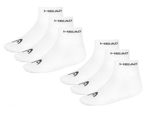 Шкарпетки Head QUARTER 3PPK UNISEX білий 39-42 761011001-300