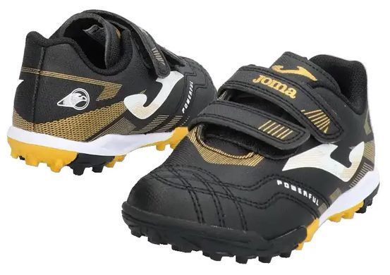 Сороконіжки дитячі Joma POWERFULL чорний, золитистий, білий Діт 00000032821