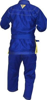 Костюм для бразильского джиу-джитса RDX BRAZILIAN JIU-JITSU SUIT синий A2 BJJ-S3U