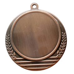 Медаль орнамент колоски, жетон d 25мм бронза d 35мм арт М-503-01 00000017141