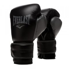 Боксерські рукавиці Everlast POWERLOCK BOXING GLOVES чорний Уні 12 унцій 00000024551