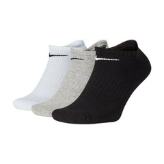 Шкарпетки Nike U NK EVERYDAY CUSH NS 3PR чорний, білий, сірий Уні 42-46 00000014743