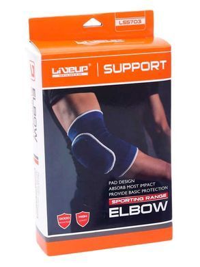 Защита локтя амортизирующая LiveUp ELBOW SUPPORT LS5703-XL