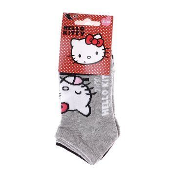 Шкарпетки HELLO KITTY SOCKS 2P сірий, чорний Діт 37712-1