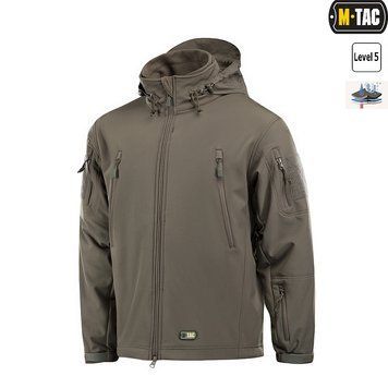 Куртка тактична M-Tac Soft Shell з підстібкою розмір S MTC-SJWL-OD-S
