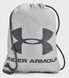 Рюкзак Under Armour Ozsee Sackpack 16L серый Уни 28x44 см 1240539-011 фото 2