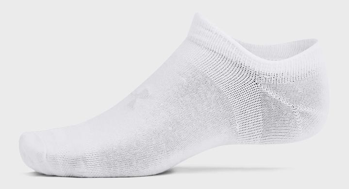 Шкарпетки Under Armour Essential No Show 6pk білий Уни XL 1382611-100
