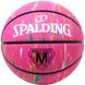 М'яч баскетбольний Spalding Marble Series рожевий, мультиколор Уні 5 00000023927 фото 2