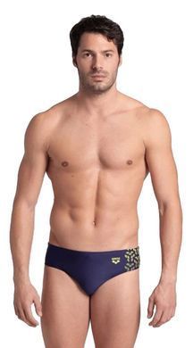 Плавки-сліпи для чоловіків Arena KIKKO V SWIM BRIEFS темно-синій, жовтий Чол 85 00000032458