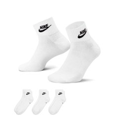 Шкарпетки Nike U NK NSW EVERYDAY ESSENTIAL AN 3PR білий Уні 42-46 00000021833