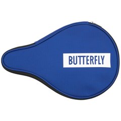 Чехол на ракетку для настольного тенниса Butterfly Logo Case Round, blue casro2